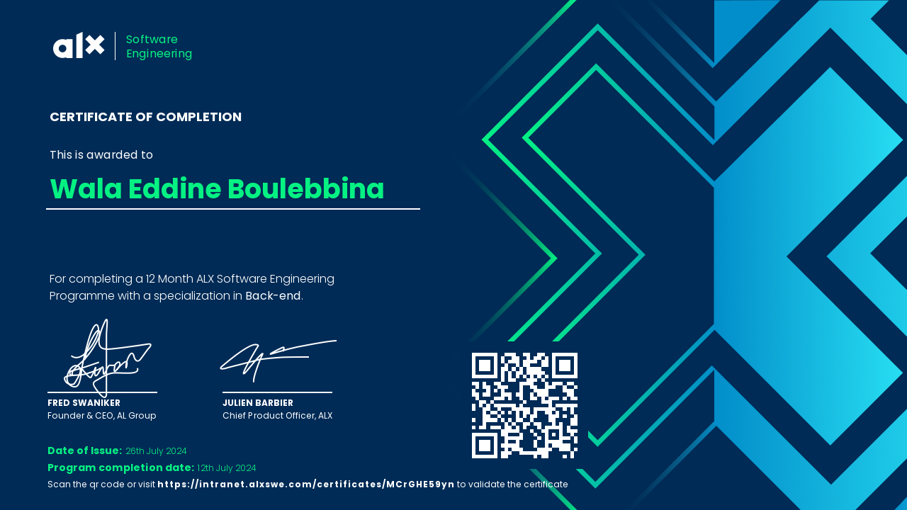 Software Engineering Program